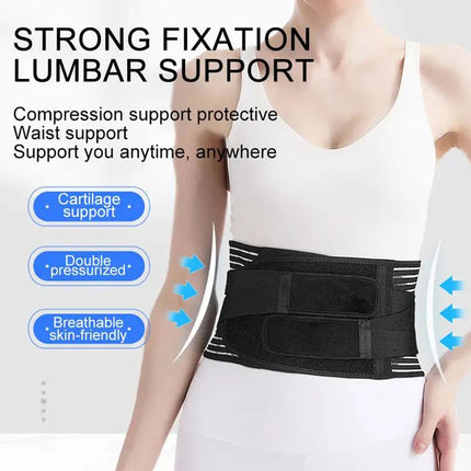 Adjustable Back Brace for Lumbar Support