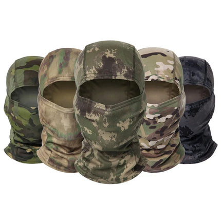 Camouflage Balaclava - Full Face Mask for Cycling, Hunting, Hiking & Outdoor Sports
