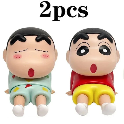 Crayon Shin-Chan Phone Holder - Kawaii Desktop Figure Stand