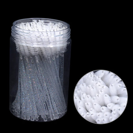 Bottled 50-pcs Disposable Eyelash Extension Mascara Wand