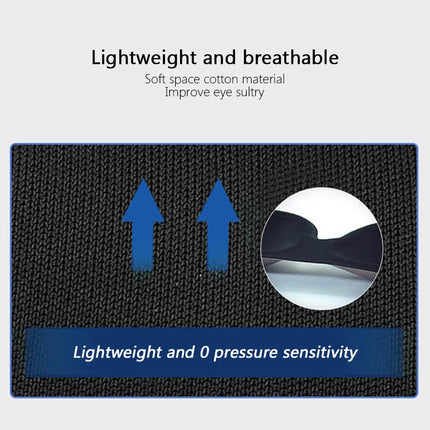 1 Pc 3D Sleep Mask Blindfold Sleep Aid Soft Memory Foam Eye Mask Suitable For Sleep Travel Blackout Sleep Mask Eye Mask Eyepatch